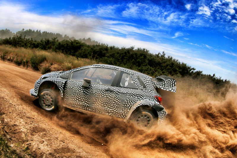 Testing. Photo credit: Toyota Gazoo Racing
